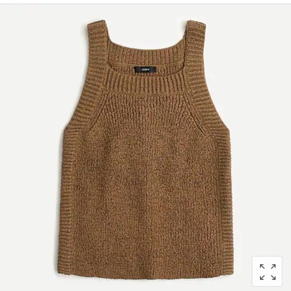 Square Neck Sweater Tank